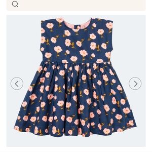 Pink Chicken New York Girls Adaline Dress - Navy Flower Toss 8Y NWOT